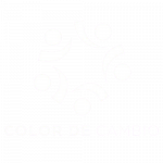 color de cambio white logo